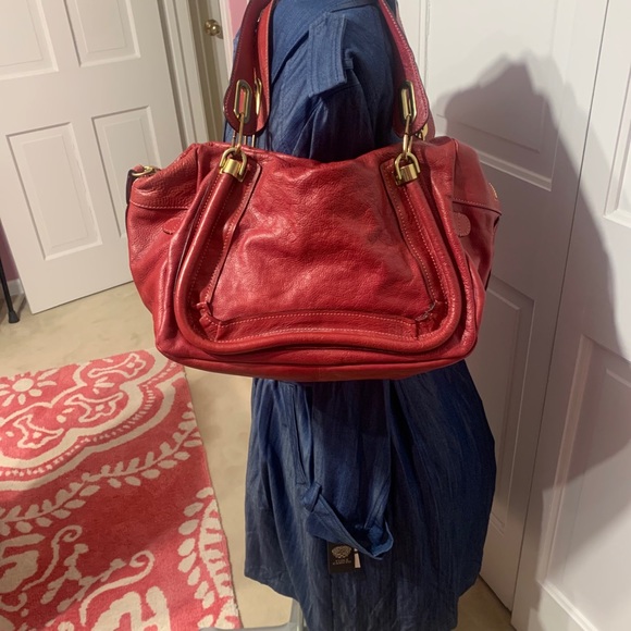 'Chloe Paraty - Medium' Leather Satchel - Picture 14 of 14